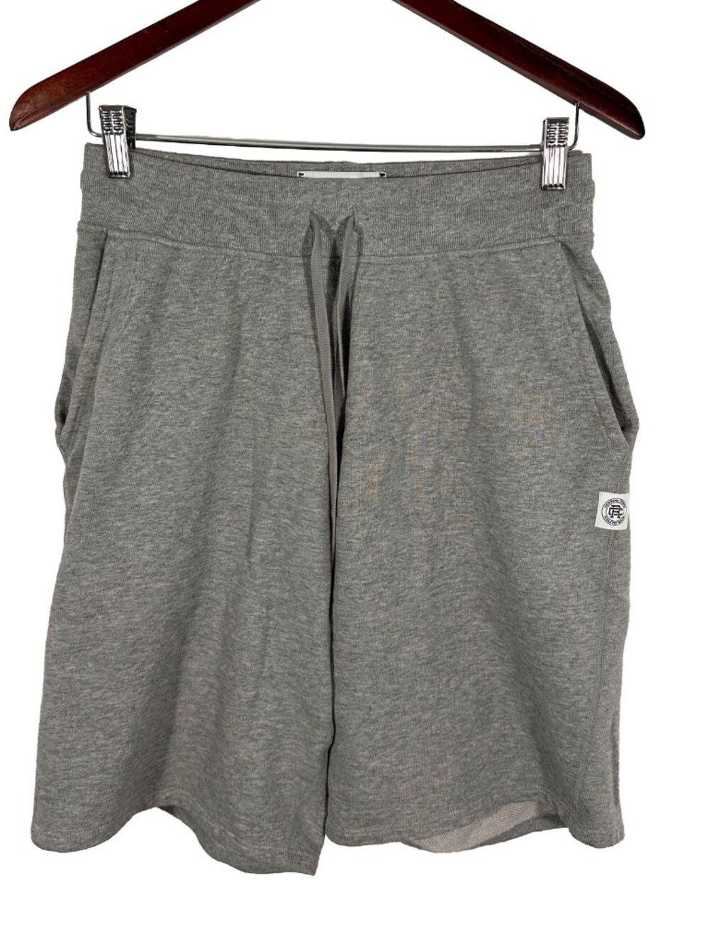 Reigning Champ Gray Cotton Sweat Shorts Size Mens S